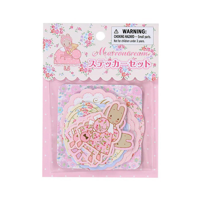 Marroncream 16-pc Sticker Set (Fashion Show 40th Anniversary Series) Stationery Japan Original