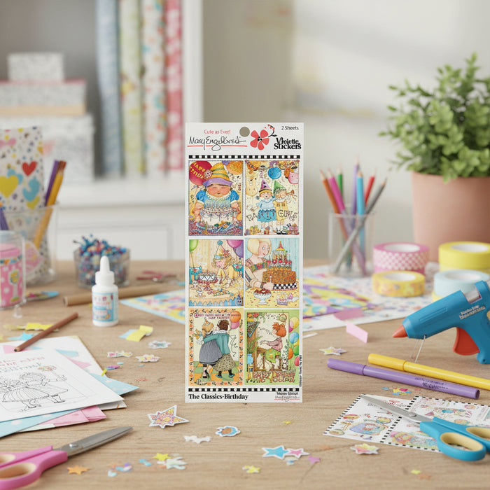 ME Classics Birthday Sticker Sheet