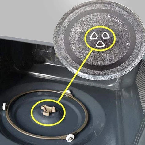 Microwave Glass Plate Turntable for MORPHY RICHARDS Microwave Oven (255mm)