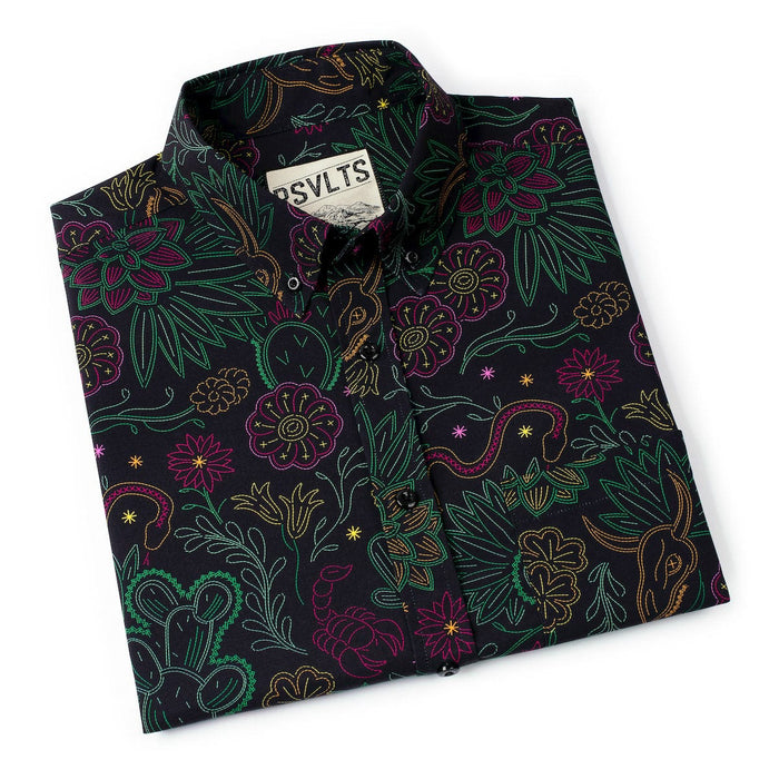 RSVLTS RSVLTS Short Sleeve Shirt Midnight Mesa – KUNUFLEX Short Sleeve Shirt Midnight Mesa – KUNUFLEX Short Sleeve Shirt