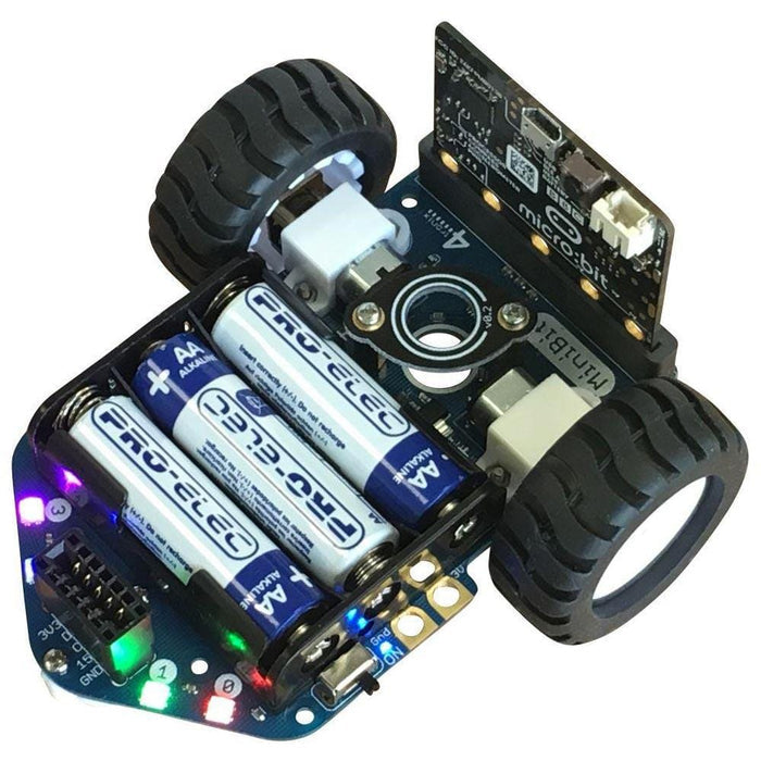 MiniBit Robot for the micro:bit by 4tronix - The Pi Hut