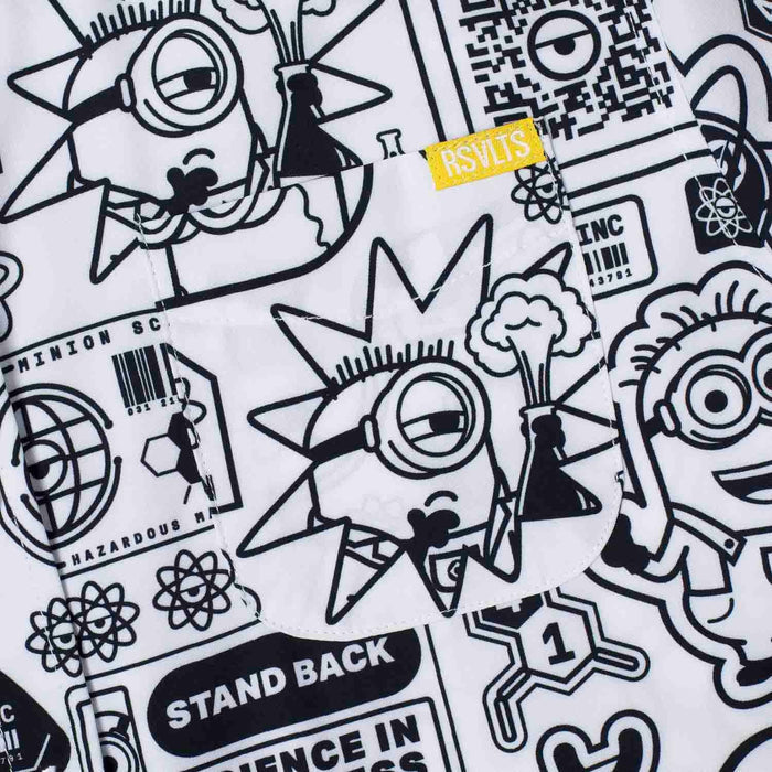 RSVLTS Minions Youth Short Sleeve Shirt Minions "Zero Days Without Accident" – Youth KUNUFLEX Short Sleeve Shirt