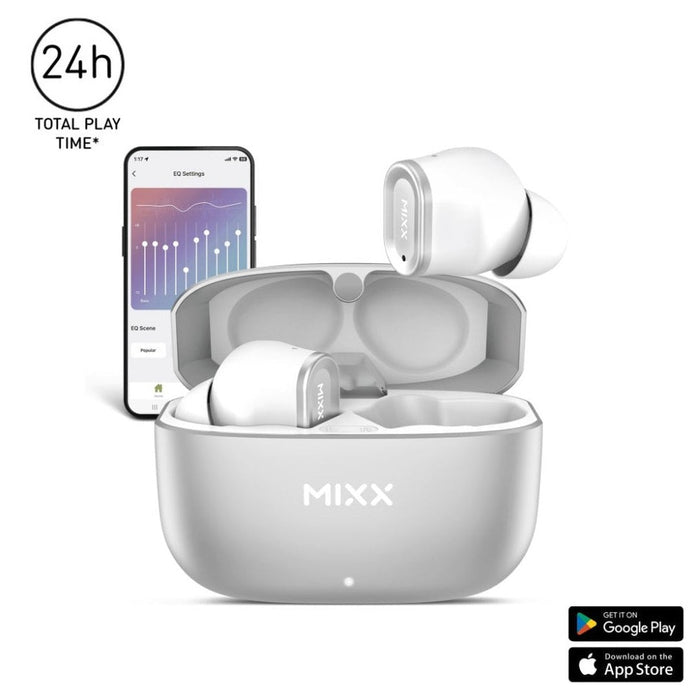 Mixx Streambuds Custom 1 TWS Earphonce Champagne | SBCU-01-CG-364 Mixx Euronics Ireland