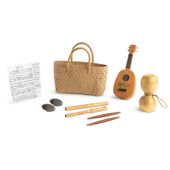 Nanea's Hula Implements for 18-inch Dolls (Historical Characters)