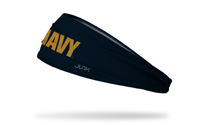 Navy: Wordmark Navy Big Bang Lite Headband - View 2