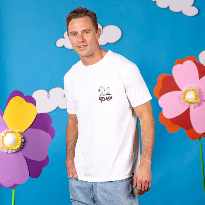RSVLTS Peanuts Crewneck T-shirt Peanuts "Sailin' Away" – Crewneck Tee Peanuts "Sailin' Away" – Crewneck Tee
