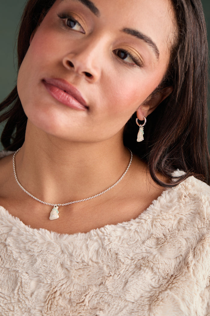 Polar Bear Earring Set of 2