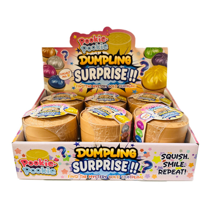 Pookie Pookie Dumpling METALLIC - 3.5 Inch Surprise Squishy Sensory Toy