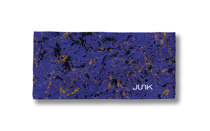 Purple Black Gold Splatter Big Bang Lite Headband - View 3