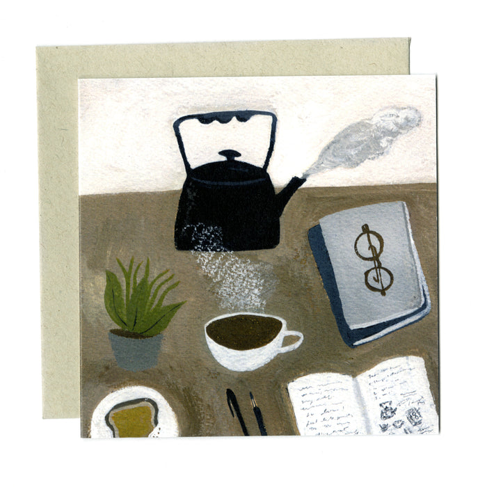 Quiet Morning card