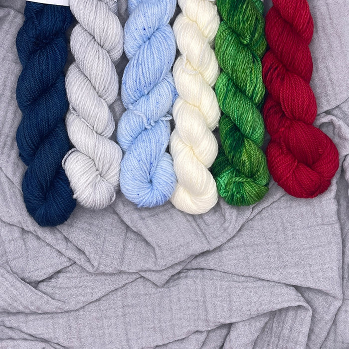 Ready for the Holiday Sock Kit by Twin Stitches Designs - KIT