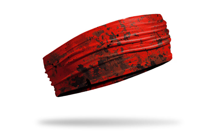 Red Grunge Big Bang Headband - View 2