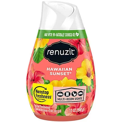RENUZIT ADJUSTABLES AIR FRESHENER BLISSFUL HAWAIIAN SUNSET SOLID 7.5OZ - RAAFBACS82