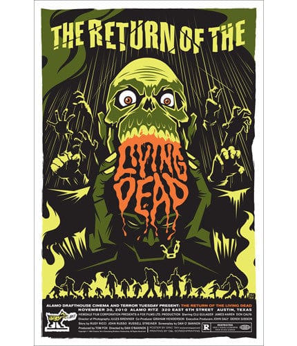 Return of the Living Dead Variant Eric Tan poster