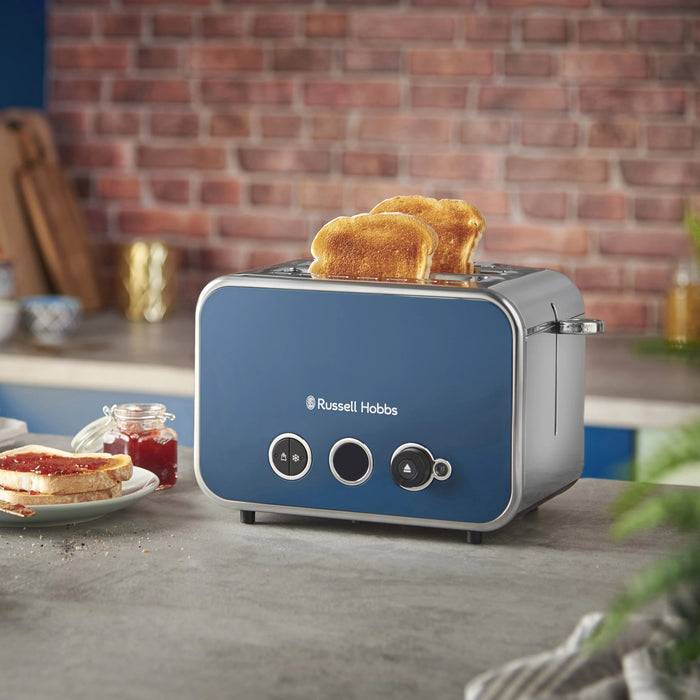 Russell Hobbs Distinctions 2-Slice Toaster - Ocean Blue | 26431
