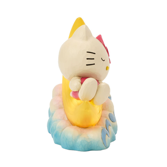 Sanrio by Jim Shore | Hello Kitty on LED Moon | Figurine
