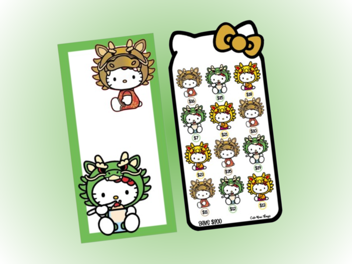 Savings Insert & Envelope Bundle | Kitty Dragon