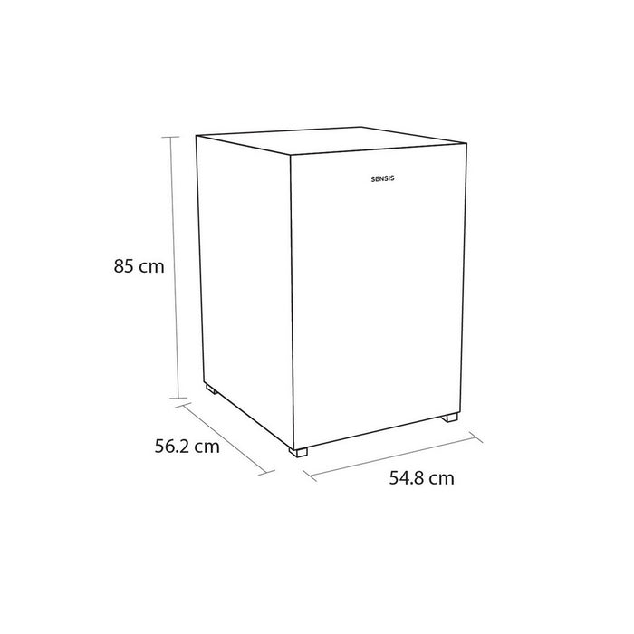 Sensis RFUCF01L54EW 54.8cm Freestanding Undercounter Larder Fridge White