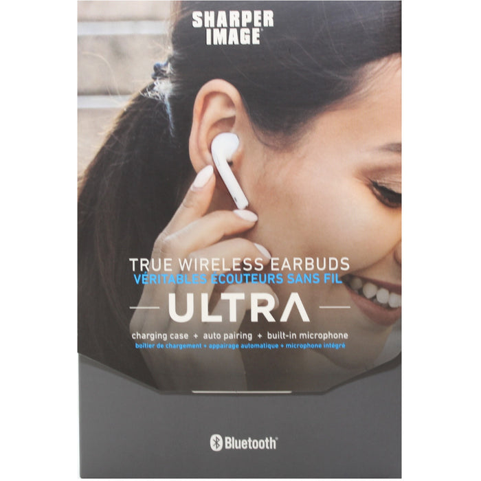 SHARPER IMAGE Ultra Wireless Earbuds - SBT303WH