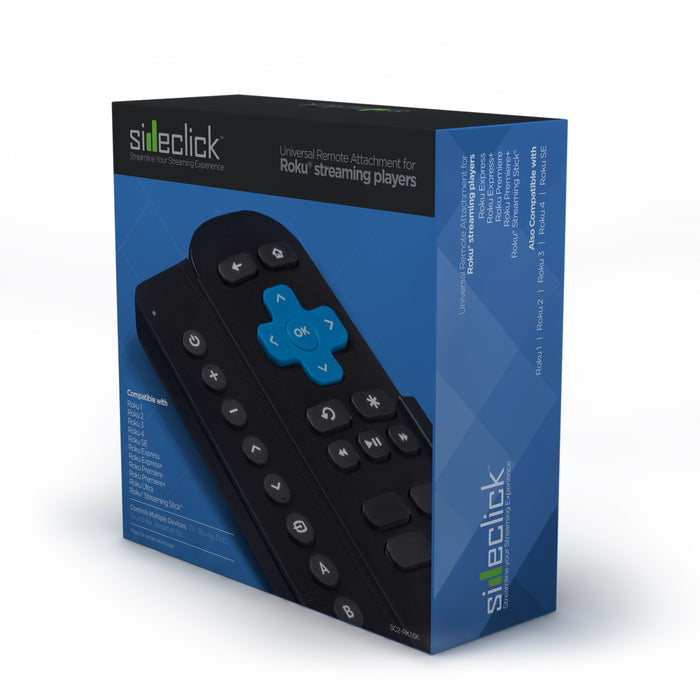 Sideclick Universal Remote Attachment for Roku® Streaming Players