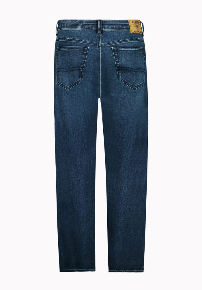 Six Men's Straight Jeans, Indigo Wash - BM26280