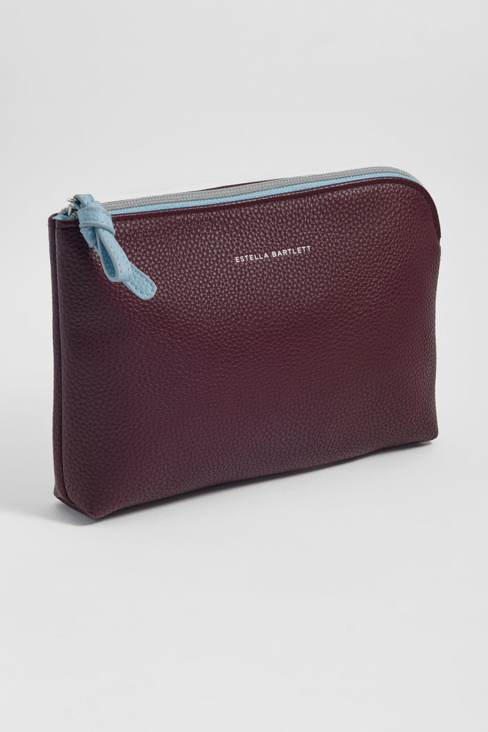 Small Brown Make-up Pouch