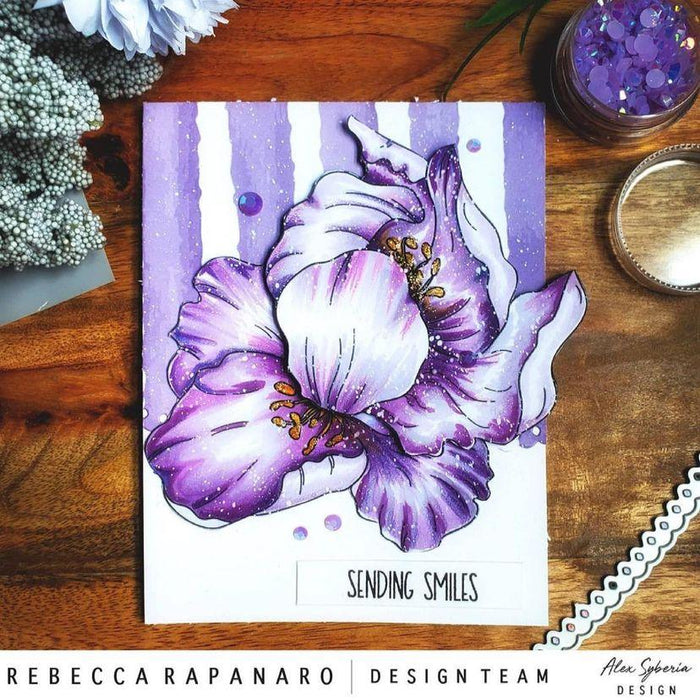 Spring Tulips Digital Stamp - Alex Syberia Designs