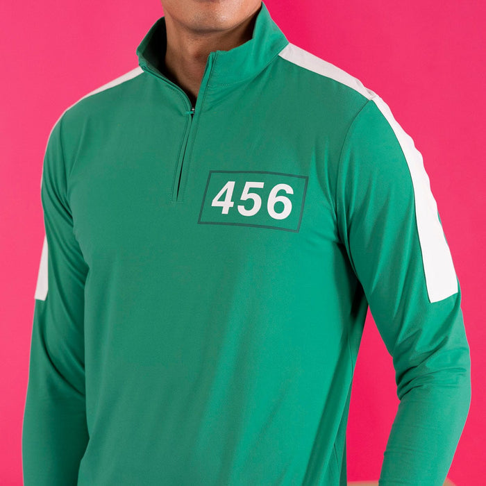 RSVLTS Squid Game Quarter Zip Squid Game "456" – Quarter Zip Squid Game "456" – Quarter Zip