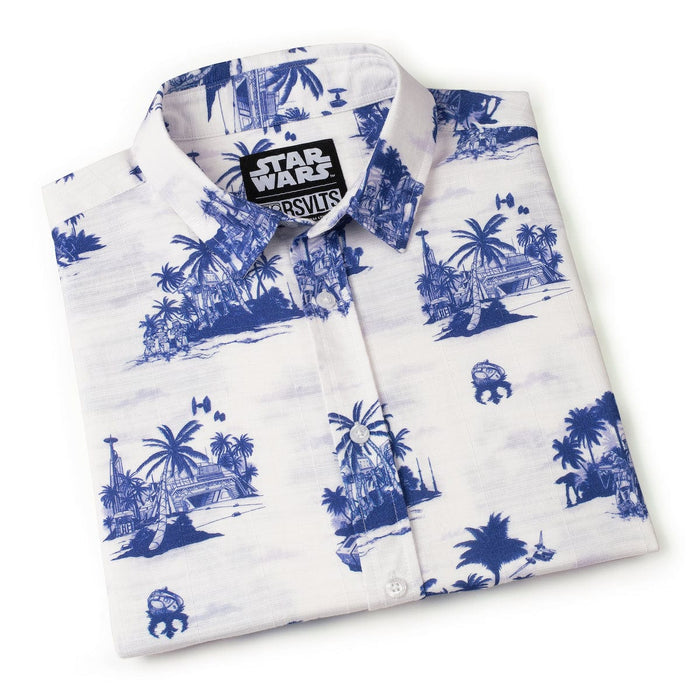RSVLTS Star Wars Bamboo Short Sleeve Shirt Star Wars™ "Tide of the Battle" – Bamboo Short Sleeve Shirt Star Wars™ "Tide of the Battle" – Bamboo Short Sleeve Shirt