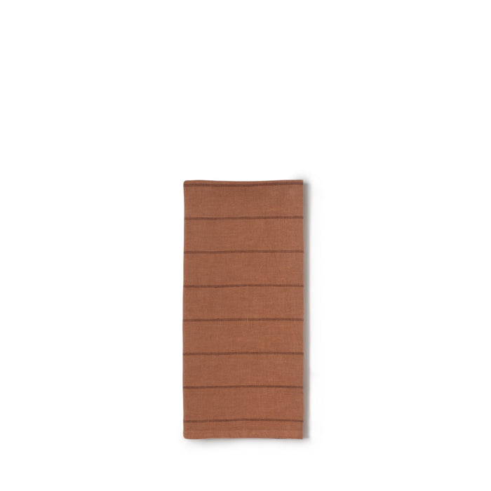 Stripe Tea Towel in Desert