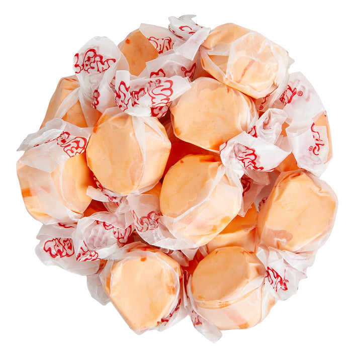 Taffy Town Orange Salt Water Taffy Candy - 2.5 LB
