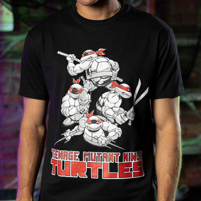 RSVLTS Nickelodeon Crewneck T-shirt Teenage Mutant Ninja Turtles "OG TMNT" – Crewneck Tee Teenage Mutant Ninja Turtles "OG TMNT" – Crewneck Tee