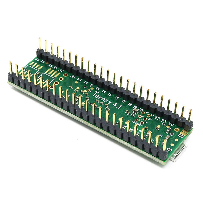 Teensy 4.1 with Ethernet (Headers) by PJRC - The Pi Hut