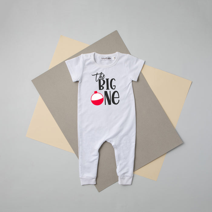 "The Big One" Bobber Slim Fit 1st Birthday Romper