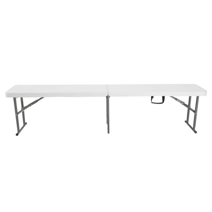 The Garden Collection Folding Bench - White