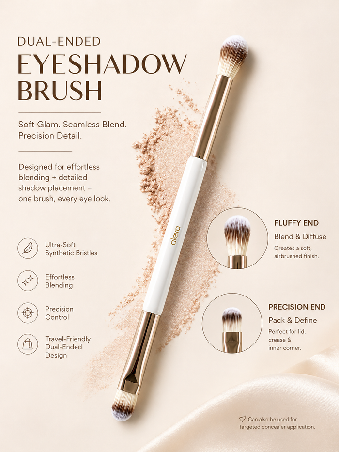The Luxe Duo Eye Brush
