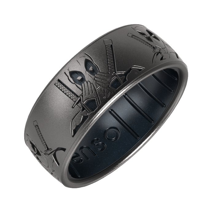 The Many Moods of Deadpool Marvel Ring - Platinum