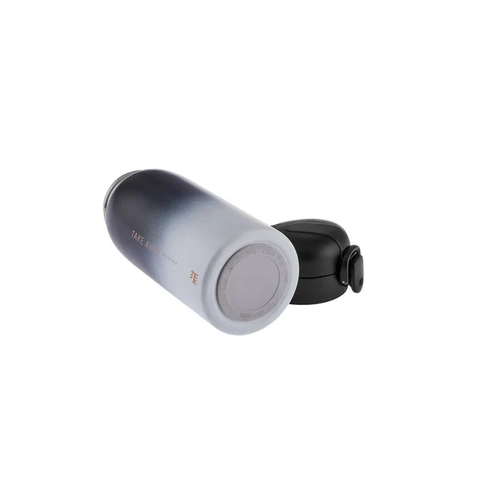 Thermos Karaca Skyfall étanche, acier, 350 ml, noir