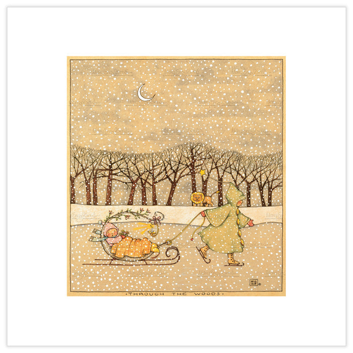 Through the Woods Fine Art Print