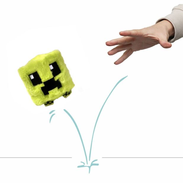 Ty Beanie Bouncers 4 Inch Minecraft Creeper Plush Toy