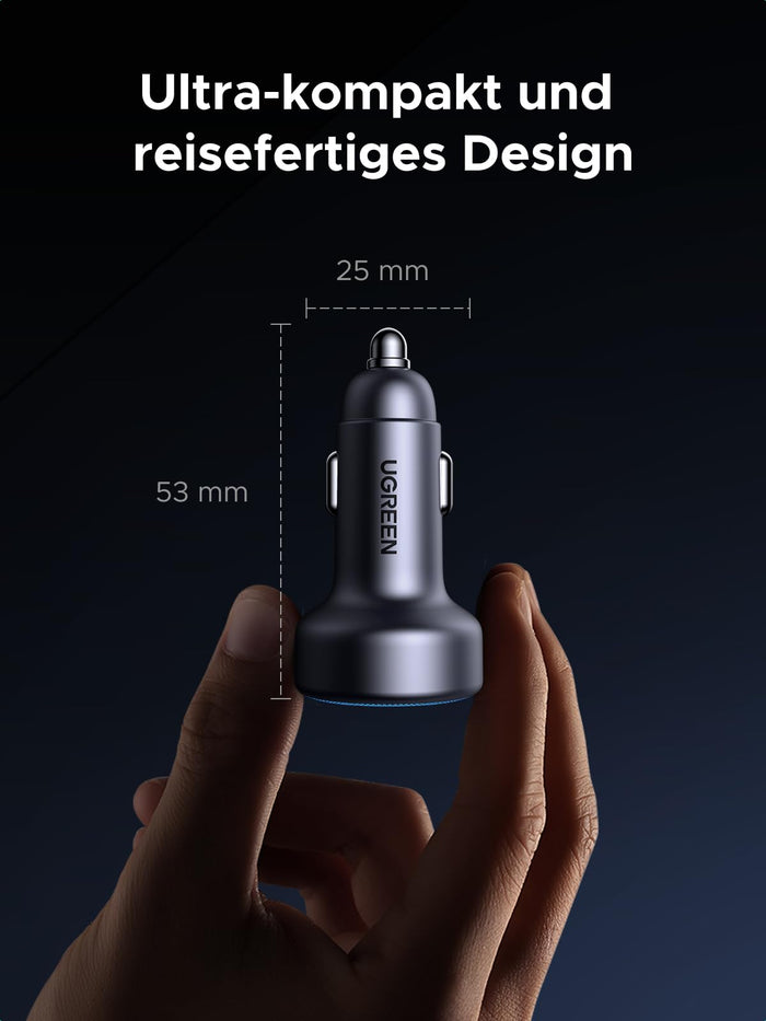 UGREEN 30W 3 - Port USB - C Car Charger - UGREEN EU