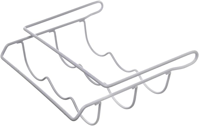 Universal Fridge Under-Shelf Bottle Holder - Fridge Bottle & Wine Rack Shelf