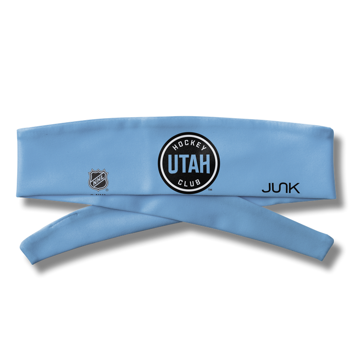 Utah Hockey Club: Logo Blue Flex Tie Headband - View 3
