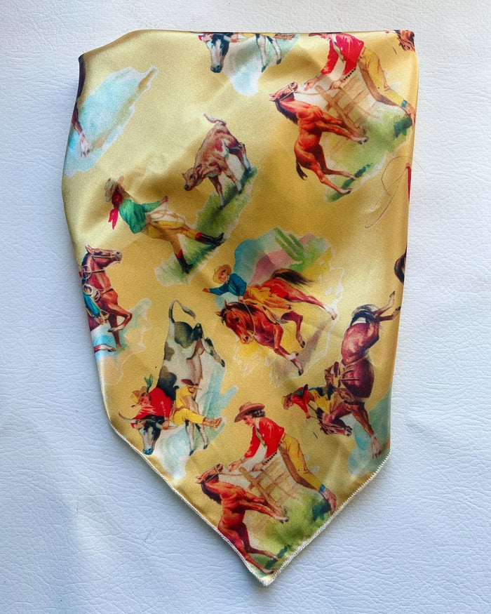 Vintage Cowgirls Yellow
