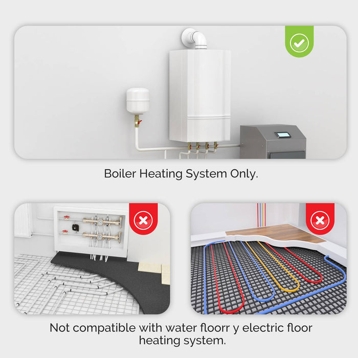 【GC】WiFi Water/Gas Boiler / White