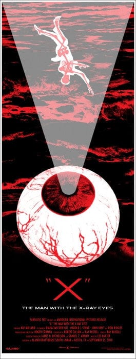 X Man With X Ray Eyes Rob Jones poster