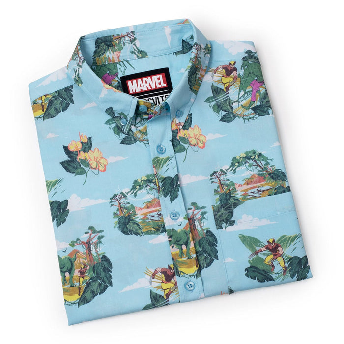 RSVLTS Marvel Short Sleeve Shirt Marvel X-Men “Savage Land” – KUNUFLEX Short Sleeve Shirt