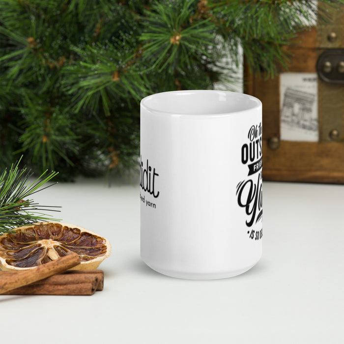 Yarn Delightful - White Glossy Mug