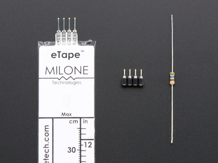 12" Chemical eTape Liquid Level Sensor with Teflon Jacket [Discontinued] by The Pi Hut - The Pi Hut