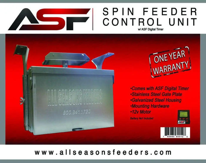 12 volt Spin Feeder Control Unit All Seasons Feeders Control Unit